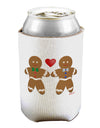 Gingerbread Man Couple Can / Bottle Insulator Coolers by TooLoud-Can Coolie-TooLoud-1-Davson Sales