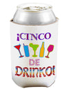Cinco de Drinko! Can and Bottle Insulator Koozie-Koozie-TooLoud-White-Davson Sales
