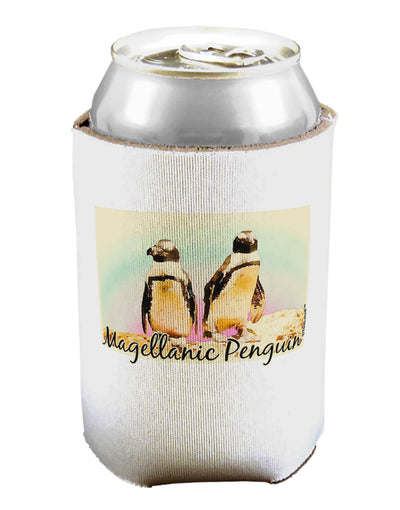 Magellanic Penguin Text Can / Bottle Insulator Coolers-Can Coolie-TooLoud-1 Piece-Davson Sales