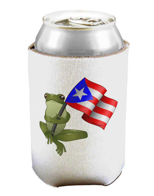 Coqui Holding Flag Can / Bottle Insulator Coolers-Can Coolie-TooLoud-1-Davson Sales