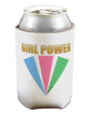 Girl Power Stripes Can / Bottle Insulator Coolers by TooLoud-Can Coolie-TooLoud-1-Davson Sales