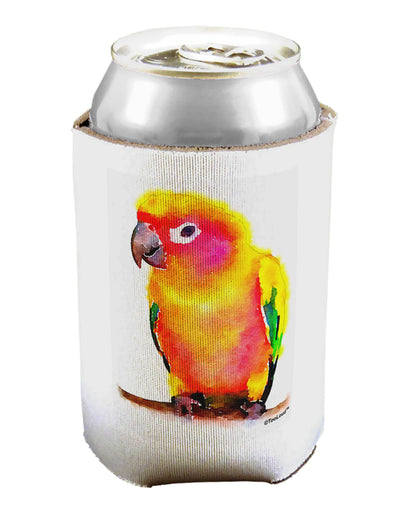 Sun Conure Parrot Watercolor Can / Bottle Insulator Coolers-Can Coolie-TooLoud-1 Piece-Davson Sales