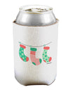 Cute Hanging Christmas Stockings Can / Bottle Insulator Coolers by TooLoud-Can Coolie-TooLoud-1-Davson Sales