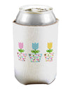 Three Easter Tulips Can / Bottle Insulator Coolers by TooLoud-Can Coolie-TooLoud-1-Davson Sales