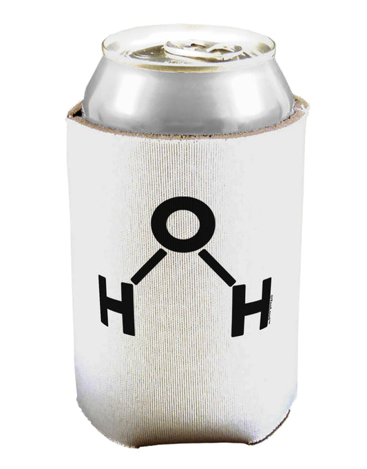 Water Molecule Text Can / Bottle Insulator Coolers by TooLoud-Can Coolie-TooLoud-1-Davson Sales