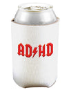 ADHD Lightning Bolt Rockstar Can and Bottle Insulator Cooler-Bottle Insulator-TooLoud-White-Davson Sales
