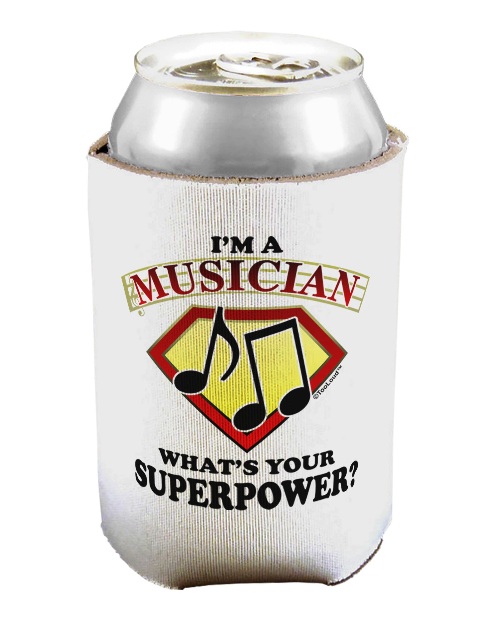 Musician - Superpower Can / Bottle Insulator Coolers-Can Coolie-TooLoud-1-Davson Sales