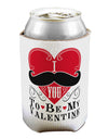 I Mustache You To Be My Valentine Can / Bottle Insulator Coolers-Can Coolie-TooLoud-1 Piece-Davson Sales
