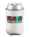 Extraterrestial Pop-art #1 Can / Bottle Insulator Coolers by TooLoud-Can Coolie-TooLoud-1-Davson Sales