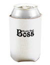 World's Best Boss - Boss Day Can and Bottle Insulator Cooler-Bottle Insulator-TooLoud-White-Davson Sales