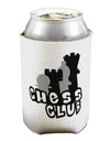 Chess Club Can / Bottle Insulator Coolers by TooLoud-Can Coolie-TooLoud-1-Davson Sales