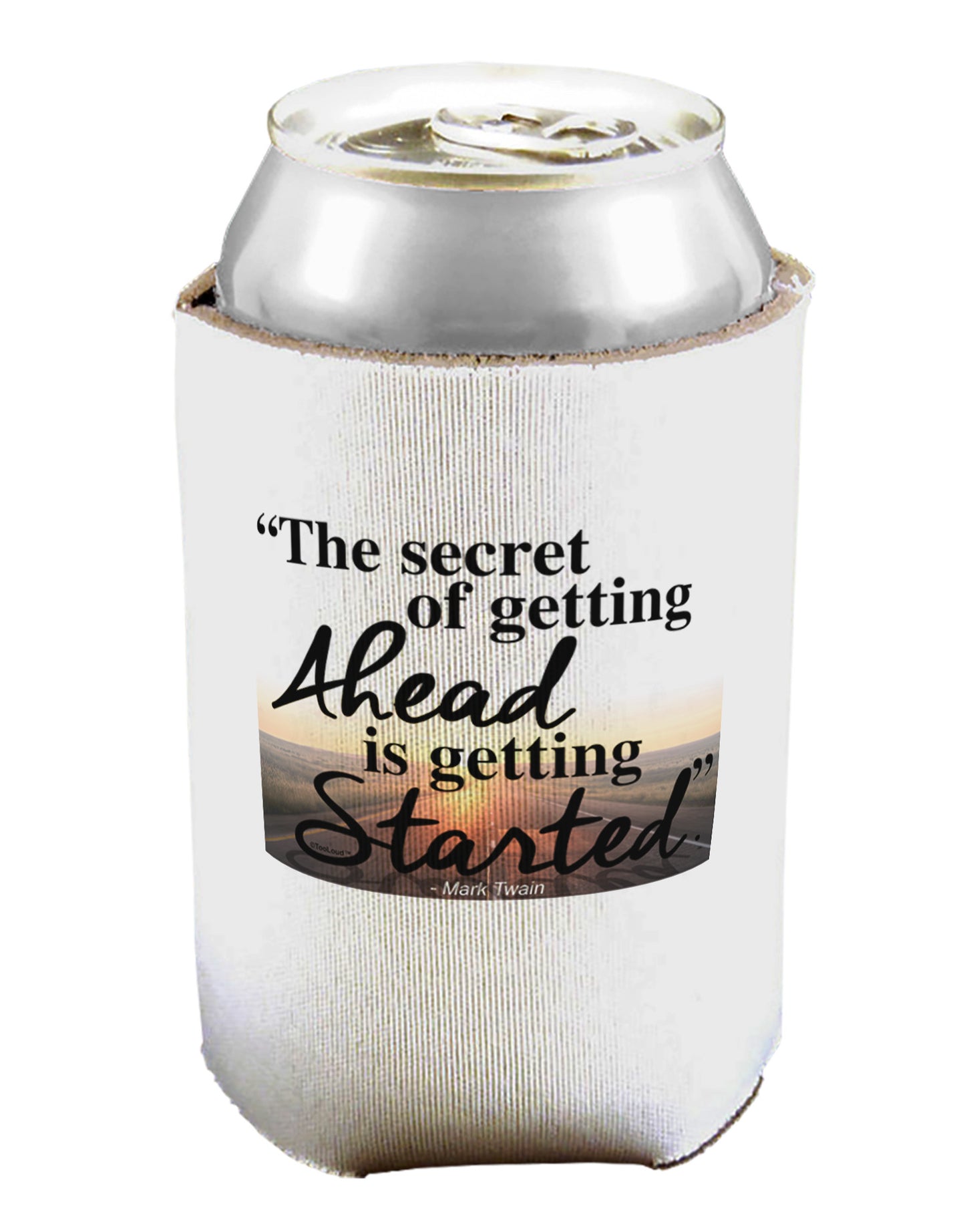Getting Ahead Mark Twain Can / Bottle Insulator Coolers-Can Coolie-TooLoud-1-Davson Sales