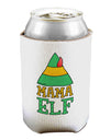 Matching Christmas Design - Elf Family - Mama Elf Can / Bottle Insulator Coolers by TooLoud-Can Coolie-TooLoud-1-Davson Sales