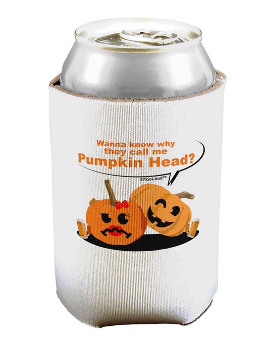 Pumpkin Head Can / Bottle Insulator Coolers-Can Coolie-TooLoud-1-Davson Sales