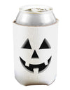Happy Cute Jack O' Lantern Pumpkin Face Can and Bottle Insulator Cooler-Bottle Insulator-TooLoud-White-Davson Sales