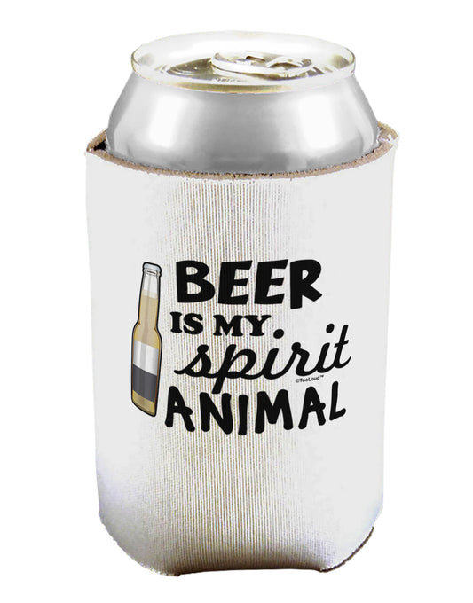 Beer Is My Spirit Animal Can / Bottle Insulator Coolers-Can Coolie-TooLoud-1-Davson Sales