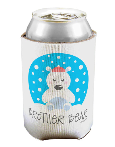 Matching Polar Bear Family - Brother Bear Can / Bottle Insulator Coolers by TooLoud-Can Coolie-TooLoud-1-Davson Sales