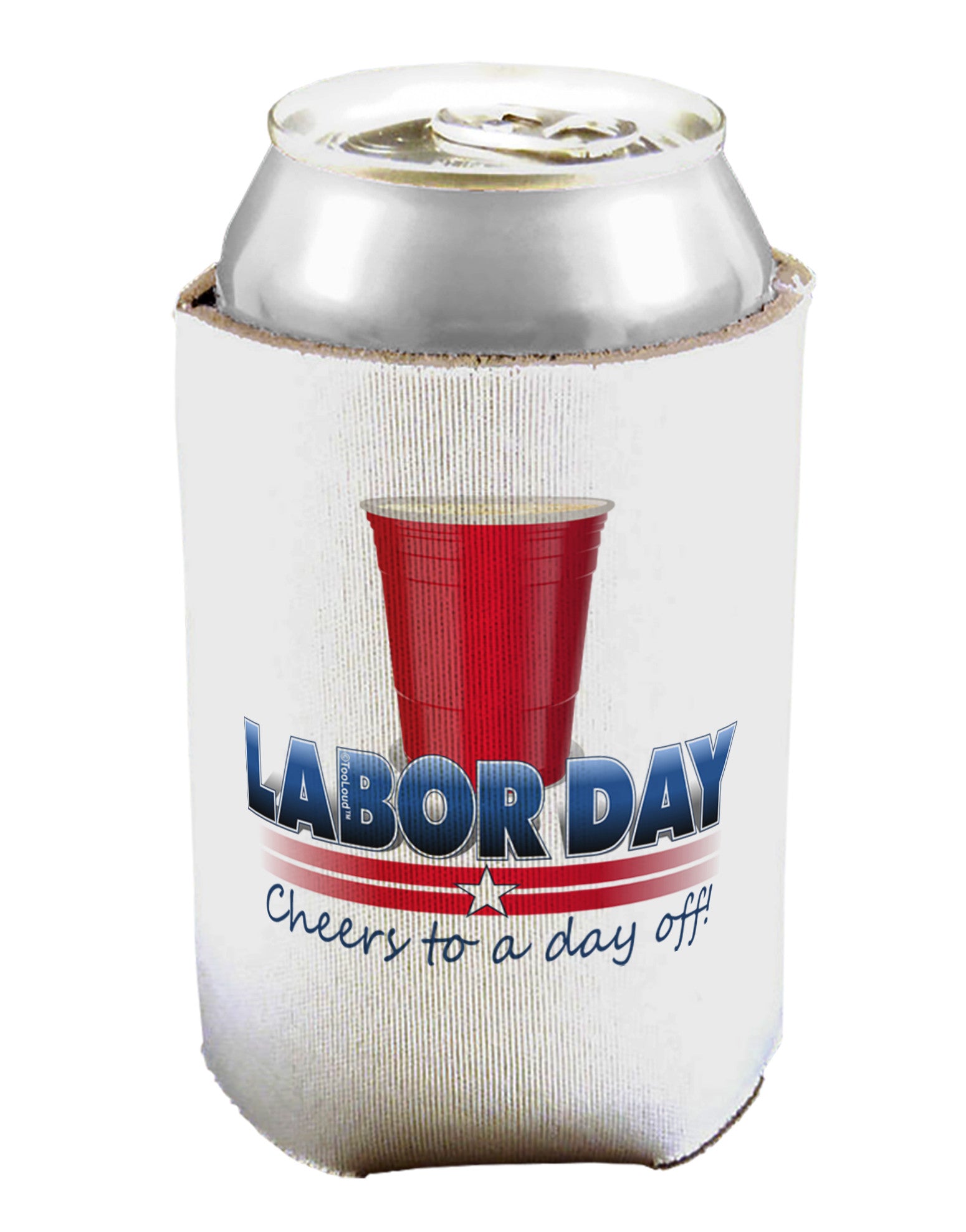Labor Day - Cheers Can / Bottle Insulator Coolers-Can Coolie-TooLoud-1-Davson Sales