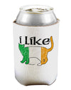 I Like Irish Cat Silhouette Can / Bottle Insulator Coolers by TooLoud-Can Coolie-TooLoud-1-Davson Sales