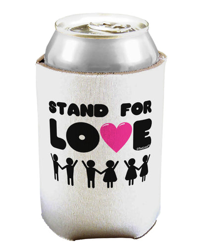 Stand For Love Pink Heart Can / Bottle Insulator Coolers-Can Coolie-TooLoud-1 Piece-Davson Sales