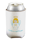 I've Been An Angel This Year Cute Christmas Angel Can / Bottle Insulator Coolers-Can Coolie-TooLoud-1 Piece-Davson Sales