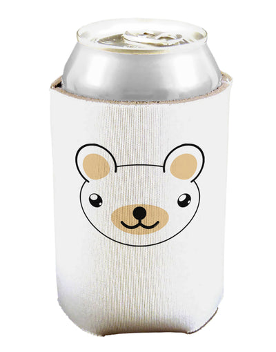 Kyu-T Head - Day Beartholomew Teddy Bear Can and Bottle Insulator Cooler-Bottle Insulator-TooLoud-White-Davson Sales