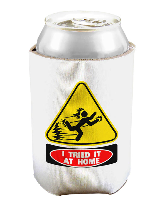 I Tried It At Home Can and Bottle Insulator Cooler-Bottle Insulator-TooLoud-White-Davson Sales