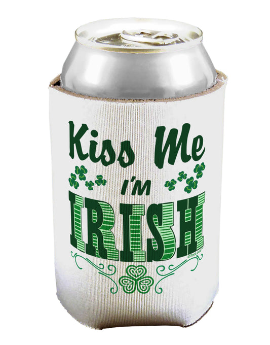 Kiss Me I'm Irish St Patricks Day Can / Bottle Insulator Coolers-Can Coolie-TooLoud-1-Davson Sales
