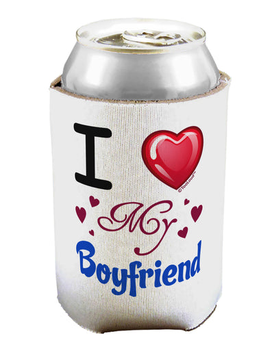 I Love Heart My Boyfriend Can / Bottle Insulator Coolers-Can Coolie-TooLoud-1 Piece-Davson Sales