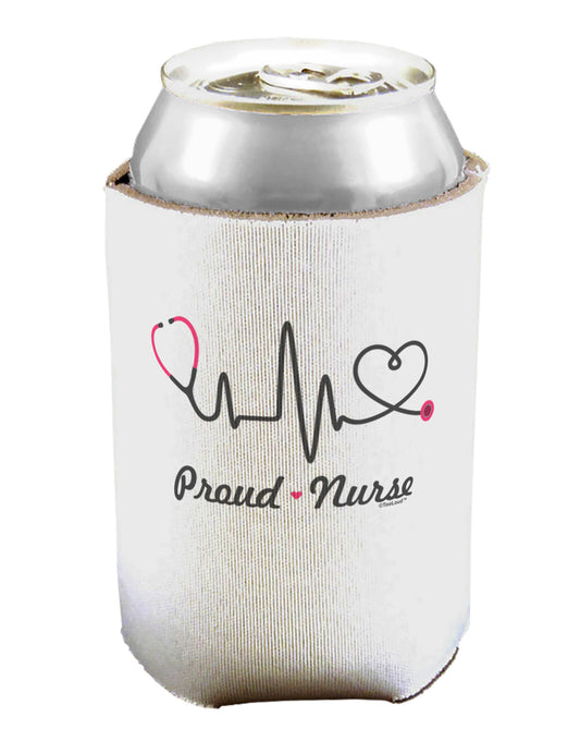 Stethoscope Heartbeat Text Can / Bottle Insulator Coolers-Can Coolie-TooLoud-1-Davson Sales