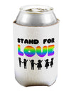 Stand For Love Rainbow Can / Bottle Insulator Coolers-Can Coolie-TooLoud-1 Piece-Davson Sales