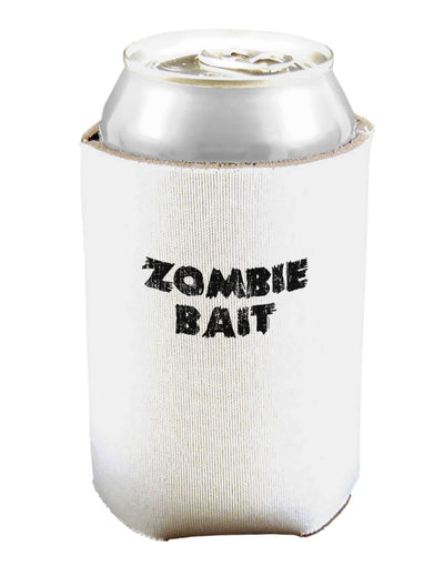 Zombie Bait - Funny - Halloween Can and Bottle Insulator Cooler-Bottle Insulator-TooLoud-White-Davson Sales