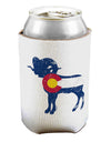 TooLoud Grunge Rocky Mountain Bighorn Sheep Flag Can Bottle Insulator Coolers-Can Coolie-TooLoud-2 Piece-Davson Sales