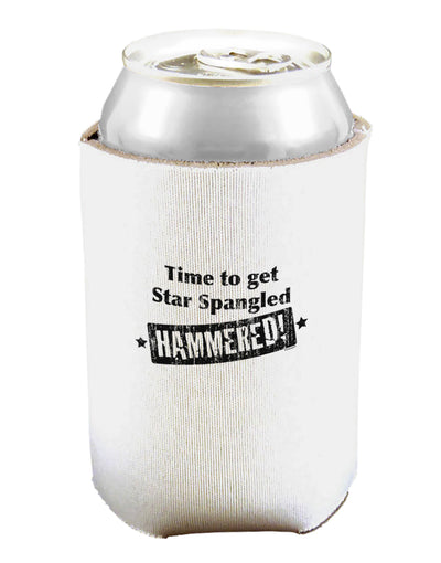 Time to get Star Spangled Hammered Can and Bottle Insulator Cooler-Bottle Insulator-TooLoud-White-Davson Sales