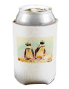 Magellanic Penguin Watercolor Can / Bottle Insulator Coolers-Can Coolie-TooLoud-1 Piece-Davson Sales