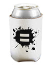 Equal Paint Splatter Can / Bottle Insulator Coolers by TooLoud-Can Coolie-TooLoud-1-Davson Sales