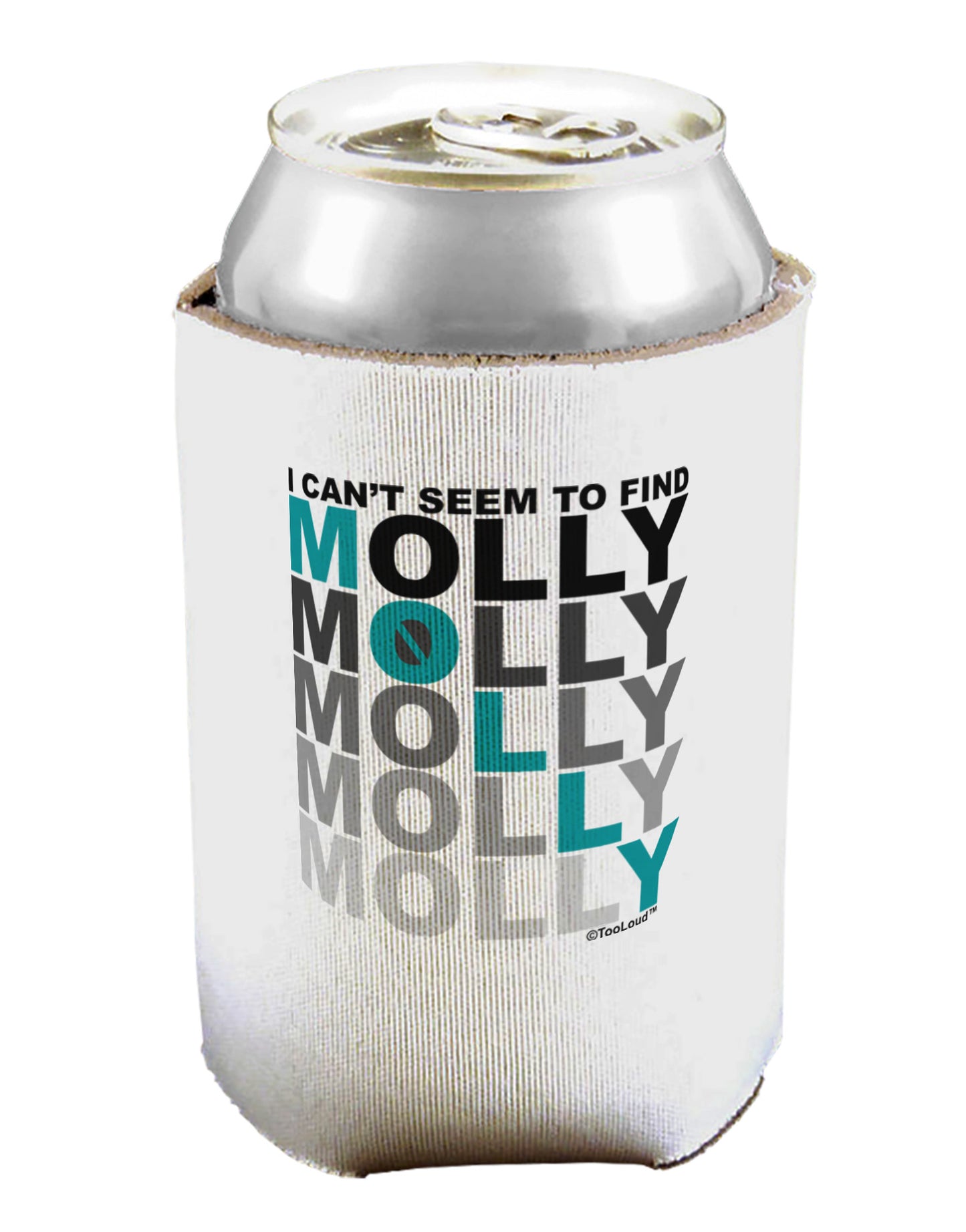 Find Molly Blue Can / Bottle Insulator Coolers-Can Coolie-TooLoud-1-Davson Sales