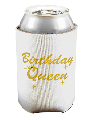 Birthday Queen Text Can / Bottle Insulator Coolers by TooLoud-Can Coolie-TooLoud-1-Davson Sales