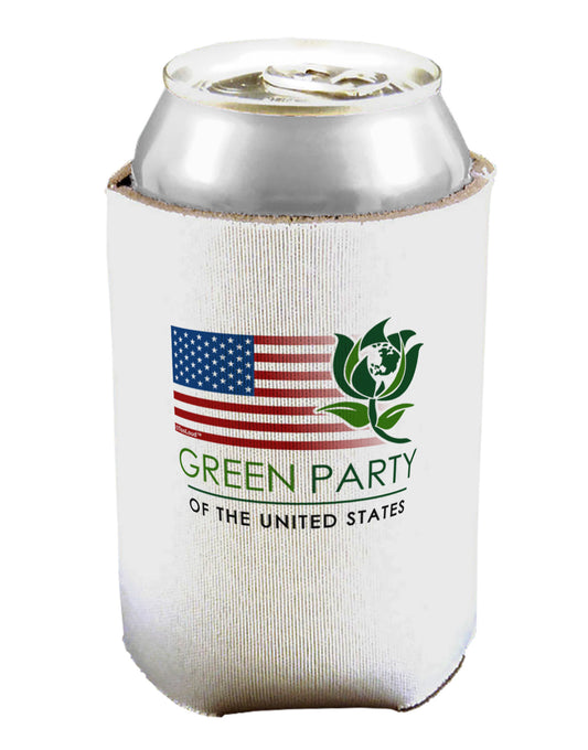 Green Party US Flag Can / Bottle Insulator Coolers-Can Coolie-TooLoud-1-Davson Sales