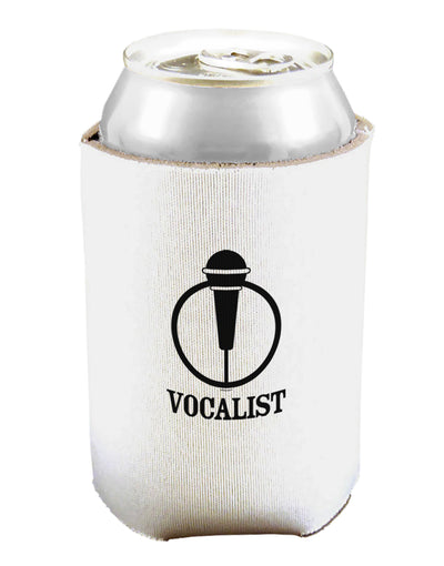 Vocalist Can and Bottle Insulator Cooler-Bottle Insulator-TooLoud-White-Davson Sales