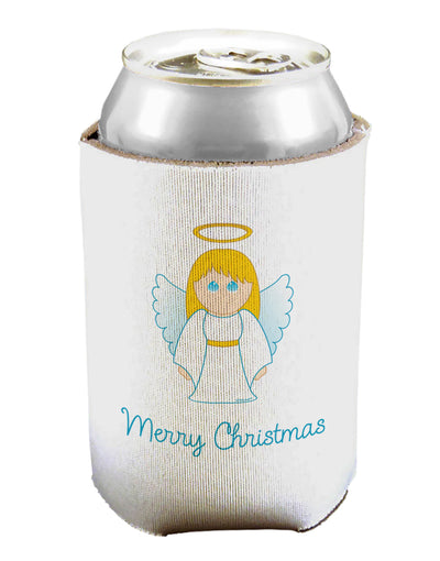 Merry Christmas Cute Angel Girl Can / Bottle Insulator Coolers-Can Coolie-TooLoud-1 Piece-Davson Sales