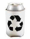 Recycle Black and White Can / Bottle Insulator Coolers by TooLoud-Can Coolie-TooLoud-1-Davson Sales