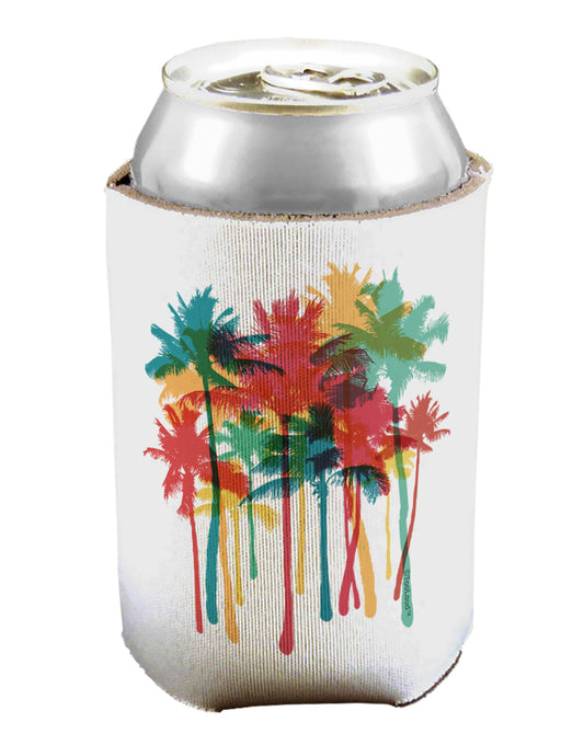 Paint Splash Palm Trees Can / Bottle Insulator Coolers-Can Coolie-TooLoud-1-Davson Sales