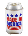 Made in Merica - Stars and Stripes Color Design Can / Bottle Insulator Coolers-Can Coolie-TooLoud-1-Davson Sales