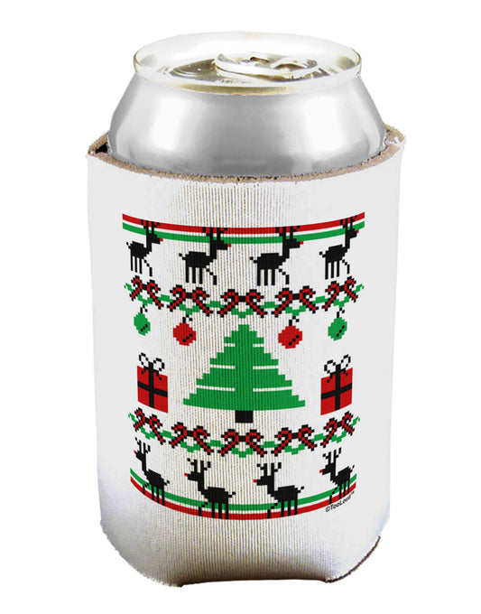 Tree with Gifts Ugly Christmas Sweater Can / Bottle Insulator Coolers-Can Coolie-TooLoud-1-Davson Sales