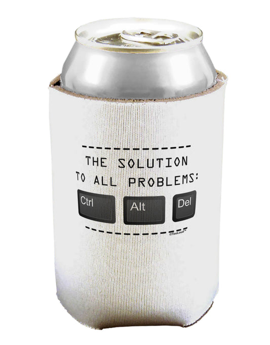 The Solution - Ctrl Alt Del Can / Bottle Insulator Coolers-Can Coolie-TooLoud-1-Davson Sales