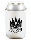 King Can and Bottle Insulator Cooler-Bottle Insulator-TooLoud-White-Davson Sales