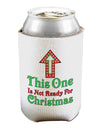 This Guy Is Not Ready For Christmas Can / Bottle Insulator Coolers-Can Coolie-TooLoud-1 Piece-Davson Sales