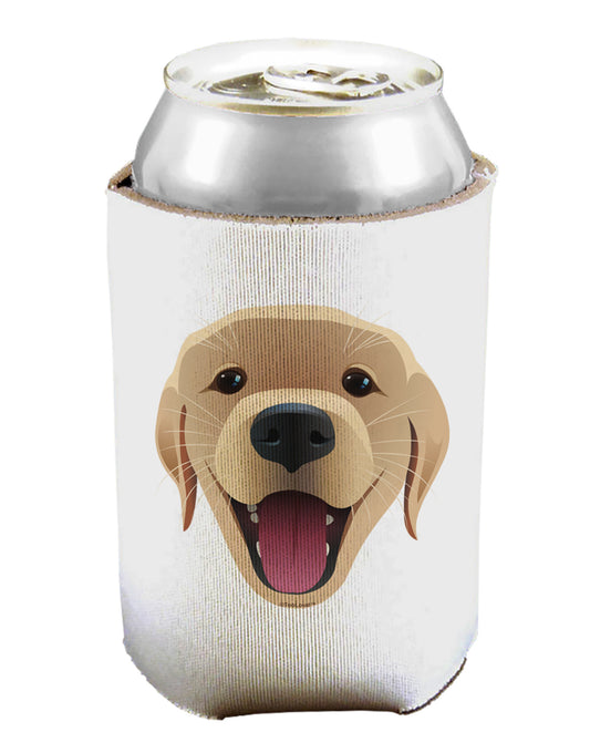 Cute Golden Retriever Puppy Face Can / Bottle Insulator Coolers-Can Coolie-TooLoud-1-Davson Sales