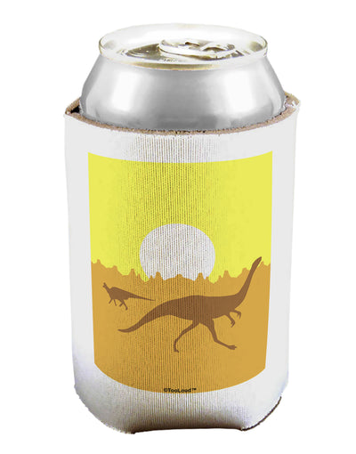 Jurassic Dinosaur Sunrise Can / Bottle Insulator Coolers by TooLoud-Can Coolie-TooLoud-1-Davson Sales